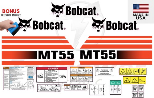 Fits bobcat mt55 decal kit - mt55,