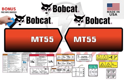 Fits bobcat mt55 decal kit - bobcat,